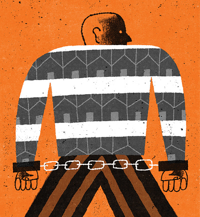 Home Is The Prisoner book cover crime fiction illustration