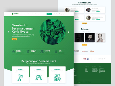 Landing Page for Charity Site design ui ui ux design uiux web website design