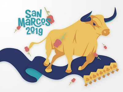 Feria de San Marcos 2019 concept design designer feria illustration ilustración mexico san marcos vector