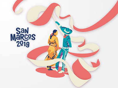 Feria de San Marcos 2019 art concept concepto design designer diseño event illustration ilustracion vector