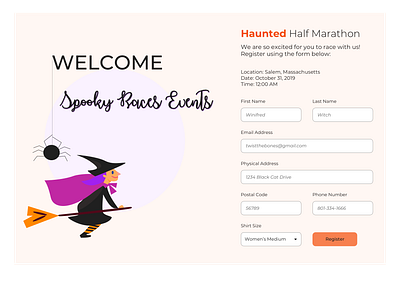 Daily UI 001- Sign Up Form design ui ux