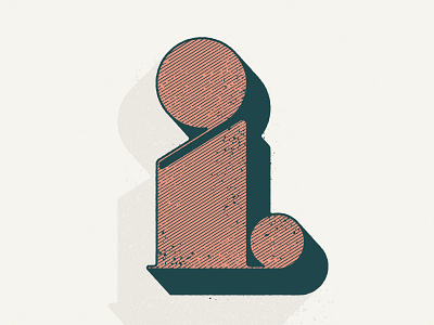 i 36daysoftype alphabet i letter nathan walker texture type