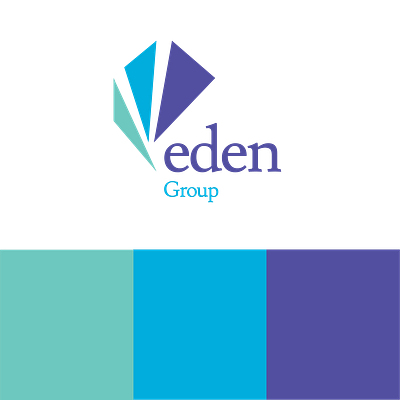 Corporate Brand - Eden financial group - 2019 2019 branding design finance flat geometry graphic design logo logotype vector