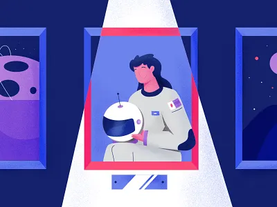 COPPER ILLOS 02DRIBBLE character character design colorful design ebook design flat illustration texture website illustration