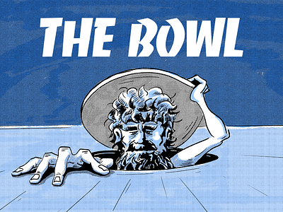 The Bowl design illustration print typography