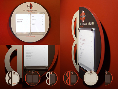 Baggage Building - Directory Signs branding directory sign sign design signage wayfinder wayfinding