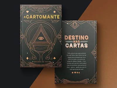 A cartomante: Machado de Assis book book cover desenhar ilustração indesign indesign template realidade aumentada