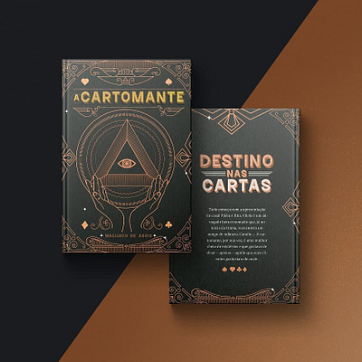 A cartomante: Machado de Assis book book cover desenhar ilustração indesign indesign template realidade aumentada