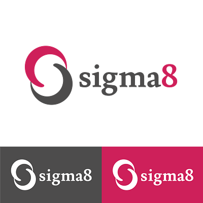 Practice Brand - sigma8 - 2019 2019 branding design double meaning firm logo negative space tech vector