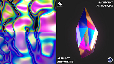 Octane Tutorial 3d animation 3d art abstract animation cinema4d class crystal gradient iridescent klarens liquid octane octane render poster reflection skillshare tutorial tutorials