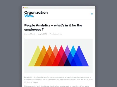 OrganizationView blog design abstract blog blog design data analytics design graphic graphic design hr intuition squarespace swiss design swiss style type typography ui ui design vector web web design website