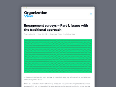 OrganizationView blog design abstract blog blog design data analytics design graphic graphic design hr intuition squarespace swiss design swiss style type typography ui ui design vector web web design website