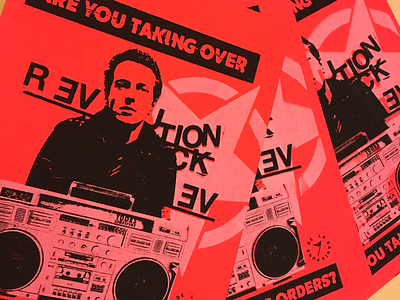 Are you taking over or are you taking orders? joe strummer printing punxdelabahiaprints screen printing