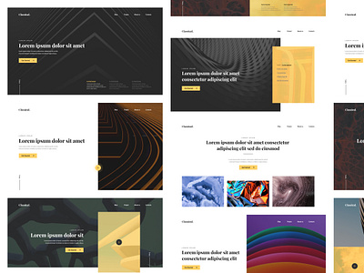 Warming Up! adobe xd concept design interface landing landing design landing page landing page design landingpage ui web