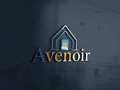 Avenoir logo concept housing icon logo logo a day logo design logo designer logo mark logos logotype realhousing wordmark