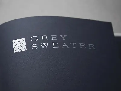 Grey Sweater brand brand identity branding logo logo design logo designer oklahoma