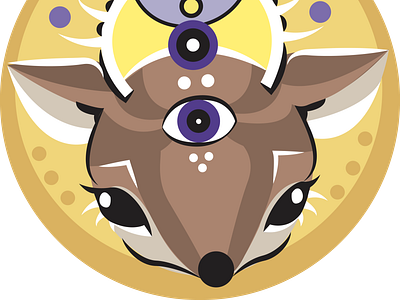 Deer Yp V3 design drawing gig poster illustration life logo poster vector