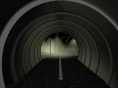 U - 36 Days of Type 36daysoftype animation app car cinema4d design driving lighting logo motion graphic tunnel type u typography uber