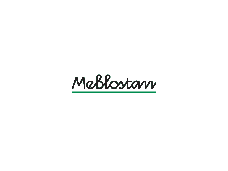 Meblostan Logo Animation animation animation 2d animation design chair drawing furniture icon intro logo logo design logotype mark meblostan mograph motion oldschool outro retro typography visualisation