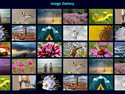 Responsive Image Gallery designs, themes, templates and downloadable ...