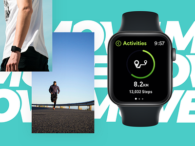 Move Watch App app apple move run sport steps walk watch