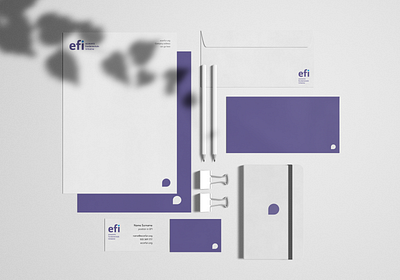Economic Fundamentals Initiative Branding branding business cards economics stationary