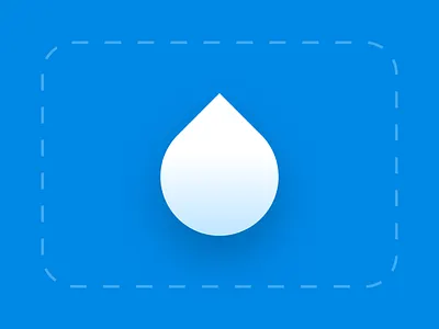 Drag and Drop branding logo vector