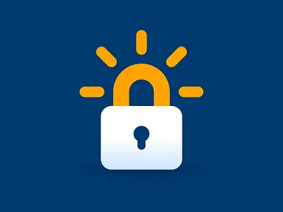 Let’s Encrypt branding logo vector