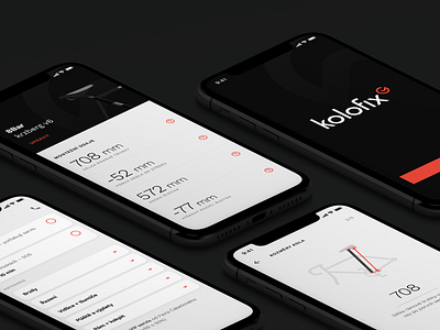 Kolofix Mobile App app bicycle bike branding dark kolofix mobile mobile app mobile ui ui