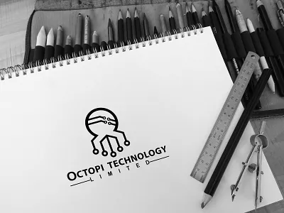 Octopi Technology limited branding business logo clean design flat flat logo identity illustrator logo logo design logodesign logos logotype minimal logo minimalist logo tech logo technology technology icons technology logo vector