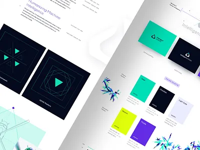 Intelligent Artifacts | Design Study ai animation branding design study design system logo machine learning motion graphics
