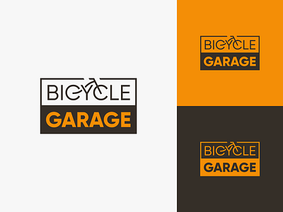 Bicycle Garage ™ Logo Options 1 of 4 application bicycle bicycle shop branding cycling design digital flat garage grid illustration logo design logotype minimalism sports design technology ui ux vector web
