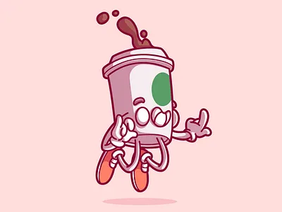 Coffee Communication Scene Mindschool character color cool design flat fun illustration sao paulo thunder rockets vector