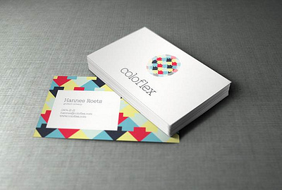 Coloflex corporate identity design hosting logo logo design