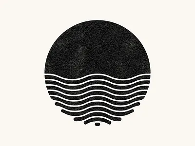 Water Planet circle illustration logo planet shape texture vector water waves