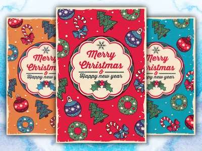 Christmas Greeting Cards christmas christmas card christmas cards christmas eve christmas flyer christmas gift christmas party christmas template christmas tree december greeting card holidays merry christmas new year new year eve new year party santa snowman winter xmas
