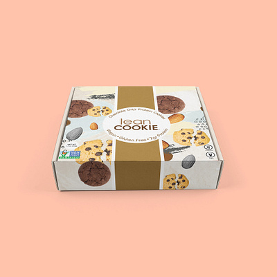 Cookie packaging box brand contest design label label design logo package package design product product label