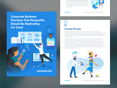 Corporate Business Practices 2019 content design corporate download ebook editorial editorial illustration everyaction illustration nonprofits pdf