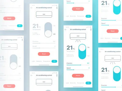 Design For DailyUi 015 On Off Switch app design flat icon ui ux vector web