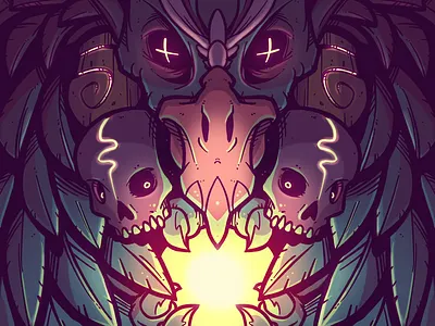 Druid’s Curse druid illustration procreate