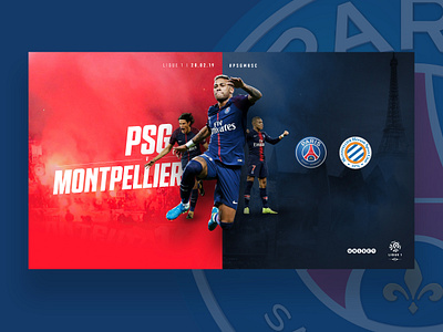 PSG X STRMLINED blue football match matchday neymar paris psd red soccer