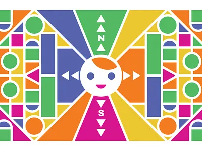 Socratic Wisdom & The Knowledge of Children bright children concept art editorial illustration flat design geometric illustration philosophy vector vibrant wisdom