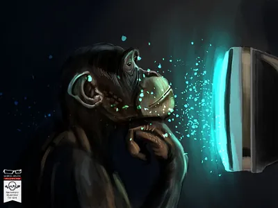 MonkeyPunk alternate reality art artist character concept cyberpunk design designer digital art digital paint digital painting illustration illustrator painting scifi