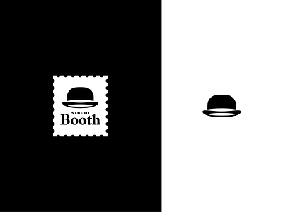 Studio Booth booth bowler hats logo logodesign