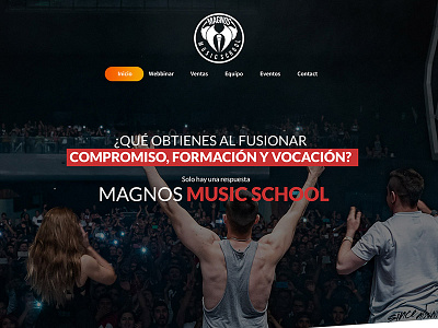 Hip Hop Music School divi hero music school slider wordpress