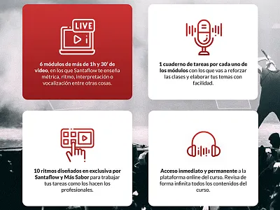 Hip Hop Music School blocks icons music sit site web wordpress