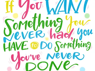 lettering quote lettering procreate quote script typography