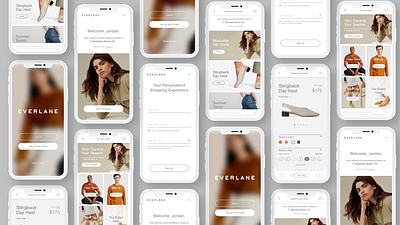 Personalized E-commerce App dailyui dailyuichallenge ecommerce app ui