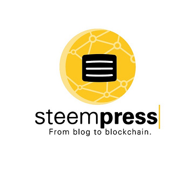 Steempress.io logo blockchain blockchain logo blockchaindevelopment branding crypto design logo software company software design tech tech logo technology technology logo