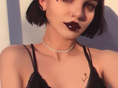 CG Portrait Study 3d artist cartoon cgi characterdesign digital art digital illustration digitalart digitalartist digitalartwork digitalpainting digitalportrait girlillustration illustration manga painting photoshop portrait portrait painting stylized wacom tablet